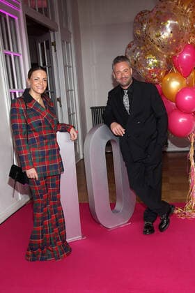 Sasha and his wife Julia at the Emotion Award ceremony on 26 11 2021 in Hamburg Emotion Award 2021 in Hamburg