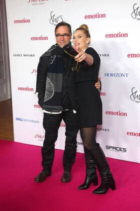 Jan Josef Liefers and Anna Loos at the Emotion Award ceremony on 26 11 2021 in Hamburg Emotion Award 2021 in Hamburg