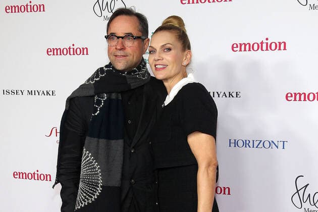 Jan Josef Liefers and Anna Loos at the Emotion Award ceremony on 26 11 2021 in Hamburg Emotion Award 2021 in Hamburg