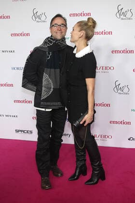 Jan Josef Liefers and Anna Loos at the Emotion Award ceremony on 26 11 2021 in Hamburg Emotion Award 2021 in Hamburg
