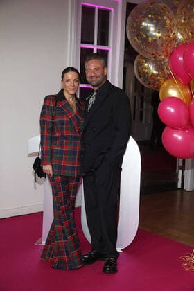 Sasha and his wife Julia at the Emotion Award ceremony on 26 11 2021 in Hamburg Emotion Award 2021 in Hamburg