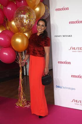 Nandini Mitra at the Emotion Award ceremony on 26 11 2021 in Hamburg Emotion Award 2021 in Hamburg