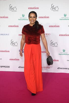 Nandini Mitra at the Emotion Award ceremony on 26 11 2021 in Hamburg Emotion Award 2021 in Hamburg