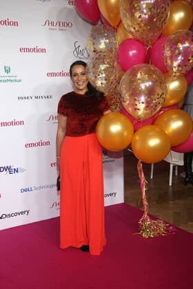 Nandini Mitra at the Emotion Award ceremony on 26 11 2021 in Hamburg Emotion Award 2021 in Hamburg
