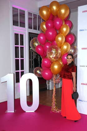 Nandini Mitra at the 10 presentation of the EMOTION Award 2021 at the Curio Haus Hamburg, 26 11 2021 Foto:xgbrcix xFuturexImage