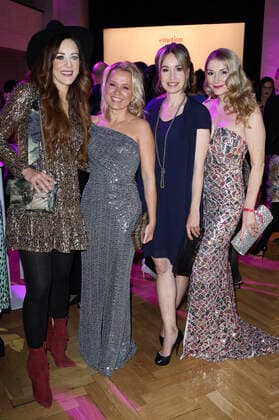 Jasmin Wagner, Nova Meierhenrich, Mareike Fell and Sandra Quadflieg at the 10 presentation of the EMOTION Award 2021 at the Curio Haus Hamburg, 26 11 2021 Foto:xC.xTamckex xFuturexImage