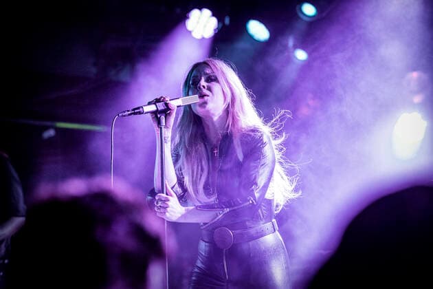 Lucifer live in Oslo, Norway Oslo, Norway. The international heavy metal band Lucifer performs a live concert at John Dee in Oslo. Here vocalist Johanna Sadonis is seen live on stage. Oslo Norway John Dee  Copyright: xGonzalesxPhoto TerjexDokkenx
