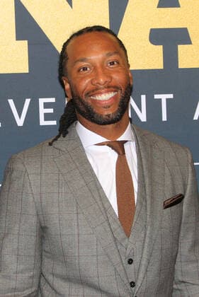 FN Achievement Award in New York NEW YORK, NY- NOVEMBER 30: Larry Fitzgerald at the 35th Annual FN Achievement Award Winners At Cipriani South Street in New York City on November 30, 2021. Copyright: xErikxNielsenx