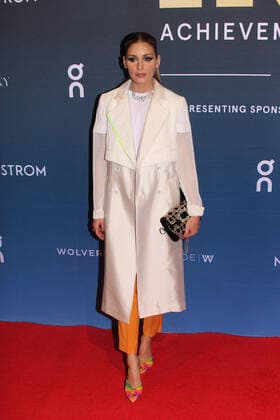 FN Achievement Award in New York NEW YORK, NY- NOVEMBER 30: Olivia Palermo at the 35th Annual FN Achievement Award Winners At Cipriani South Street in New York City on November 30, 2021. Copyright: xErikxNielsenx