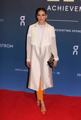 NEW YORK, NY- NOVEMBER 30: Olivia Palermo at the 35th Annual FN Achievement Award Winners At Cipriani South Street in New York City on November 30, 2021. Copyright: xErikxNielsenx