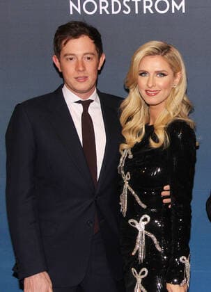 FN Achievement Award in New York NEW YORK, NY- NOVEMBER 30: James Rothschild and Nicky Hilton Rothschild at the 35th Annual FN Achievement Award Winners At Cipriani South Street in New York City on November 30, 2021. Copyright: xErikxNielsenx