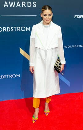 NY: 2021 FN Achievement Awards Olivia Palermo attends 2021 Footwear News Acheivement Awards at Casa Cipriani South Seaport. New York New York United States Copyright: LevxRadin