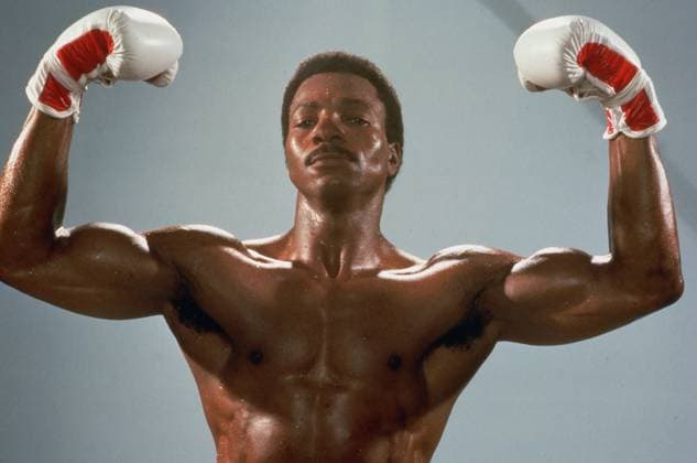 Carl Weathers, Rocky IV (1985). Photo credit: United Artists The Hollywood Archive  Copyright: xUnitedxArtistsx 34271-013THA The Hollywood Archive