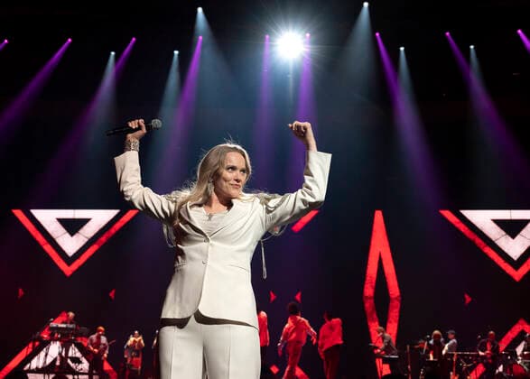 Ane Brun Together For A Better Day at Avicii Arena, a concert to draw attention to mental illness at the Tim Bergling Foundation s annual day STOCKHOLM SWEDEN x10040x,  Copyright: xAndersxWiklund TTx TOGETHER FOR A BETTER DAY