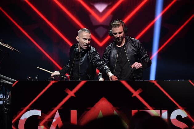 Galantis Christian Karlsson and Linus Eklöw Together For A Better Day at Avicii Arena, a concert to draw attention to mental illness at the Tim Bergling Foundation s annual day STOCKHOLM SWEDEN x10040x,  Copyright: xAndersxWiklund TTx TOGETHER FOR A BETTER DAY