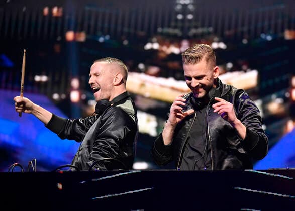 Galantis Christian Karlsson and Linus Eklöw Together For A Better Day at Avicii Arena, a concert to draw attention to mental illness at the Tim Bergling Foundation s annual day STOCKHOLM SWEDEN x10040x,  Copyright: xAndersxWiklund TTx TOGETHER FOR A BETTER DAY