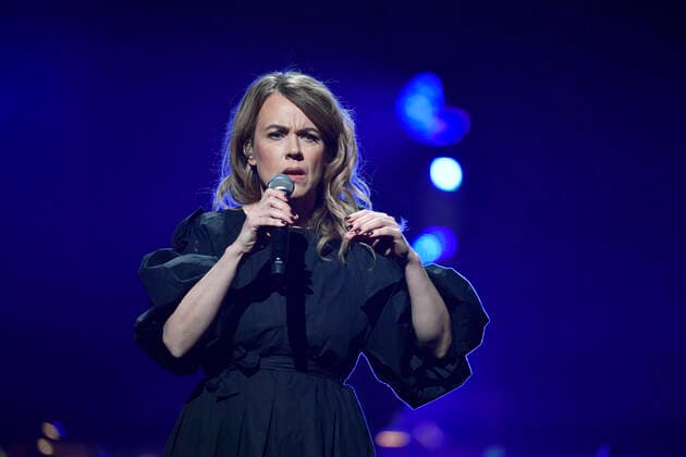 STOCKHOLM 20211201 Annika Norlin Together For A Better Day at Avicii Arena, a concert to draw attention to mental illness at the Tim Bergling Foundation s annual day STOCKHOLM SWEDEN x10040x,  Copyright: xAndersxWiklund TTx TOGETHER FOR A BETTER DAY