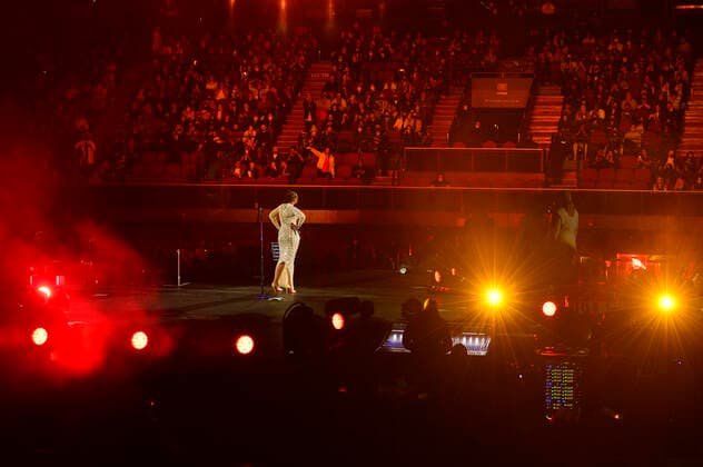 Jennifer Hudson live at AHF World AIDS Day 2021 concert at The Forum Inglewood, 01 12 2021. Foto:xD.xStarbuckx xFuturexImage
