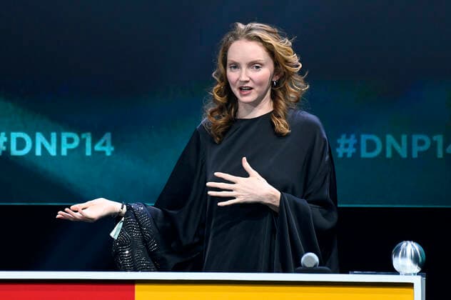 Lily Cole at the award ceremony of the German Sustainability Award Design 2021 at the Maritim Hotel Düsseldorf, 02 12 2021 Foto:xF.xKernx xFuturexImage