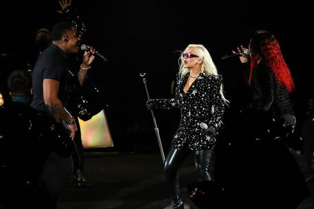 AHF World AIDS Day 2021 Concert - Show Singer Christina Aguilera performs onstage at the AHF (AIDS Healthcare Foundation) World AIDS Day 2021 Concert held at The Forum on December 1, 2021 in Inglewood, Los Angeles, California, United States. Inglewood California United States  Copyright: xImagexPressxAgencyx originalFilename:collin-ahfworld211202_npLqb.jpg