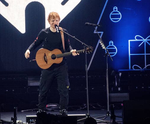 December 3, 2021, Inglewood, CA, USA: INGLEWOOD, CALIFORNIA - DECEMBER 03: Ed Sheeran performs onstage during 102.7 KIIS FM s Jingle Ball 2021 Presented By Capital One at The Forum on December 03, 2021 in Inglewood, California. Inglewood USA - ZUMAs181 20211203_zea_s181_075 Copyright: xImagespacex