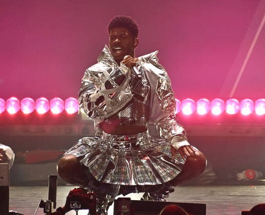 December 3, 2021, Inglewood, CA, USA: INGLEWOOD, CALIFORNIA - DECEMBER 03: Lil Nas X performs onstage during 102.7 KIIS FM s Jingle Ball 2021 Presented By Capital One at The Forum on December 03, 2021 in Inglewood, California. Inglewood USA - ZUMAs181 20211203_zea_s181_143 Copyright: xImagespacex