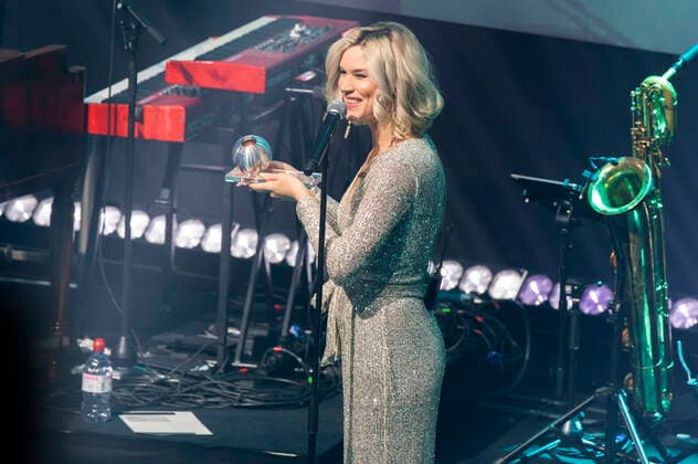 Joss Stone at the award ceremony of the 14 German Sustainability Award 2021 at the Maritim Hotel Düsseldorf, 03 12 2021 Foto:xR.xSchmiegeltx xFuturexImage