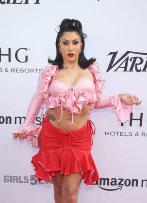 LOS ANGELES, CA - DECEMBER 4: Kali Uchis at Variety 2021 Music Hitmakers Brunch Presented By Peacock Girls5Eva at City Market Social in Los Angeles, California on December 4, 2021. Copyright: xFayexSadoux