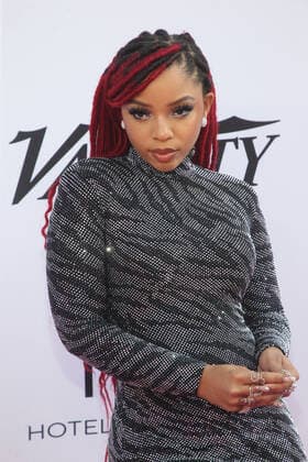 LOS ANGELES, CA - DECEMBER 4: Chloe Bailey at Variety 2021 Music Hitmakers Brunch Presented By Peacock Girls5Eva at City Market Social in Los Angeles, California on December 4, 2021. Copyright: xFayexSadoux