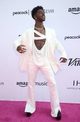 LOS ANGELES, CA - DECEMBER 4: Lil Nas X at Variety 2021 Music Hitmakers Brunch Presented By Peacock Girls5Eva at City Market Social in Los Angeles, California on December 4, 2021. Copyright: xFayexSadoux