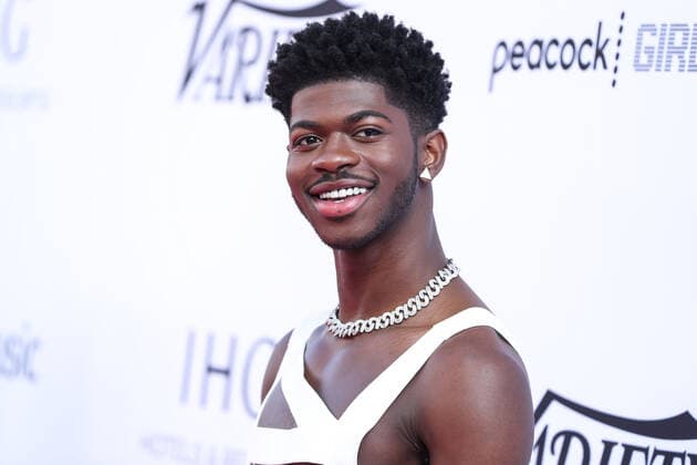 Variety 2021 Music Hitmakers Brunch Rapper Lil Nas X wearing Balmain arrives at the Variety 2021 Music Hitmakers Brunch presented by Peacock and Girls5eva and sponsored by IHG Hotels and Resorts held at the City Market Social House on December 4, 2021 in Los Angeles, California, United States. Los Angeles California United States  Copyright: xImagexPressxAgencyx originalFilename:collin-variety2211205_npOwo.jpg