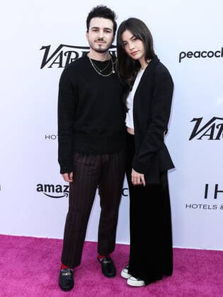 Variety 2021 Music Hitmakers Brunch Songwriter producer Blake Slatkin and Gracie Abrams arrive at the Variety 2021 Music Hitmakers Brunch presented by Peacock and Girls5eva and sponsored by IHG Hotels and Resorts held at the City Market Social House on December 4, 2021 in Los Angeles, California, United States. Los Angeles California United States  Copyright: xImagexPressxAgencyx originalFilename:collin-variety2211205_npFBZ.jpg