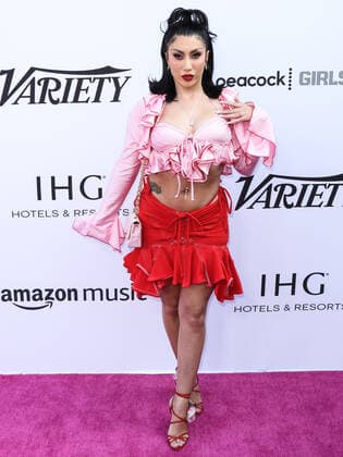 Variety 2021 Music Hitmakers Brunch Singer Kali Uchis arrives at the Variety 2021 Music Hitmakers Brunch presented by Peacock and Girls5eva and sponsored by IHG Hotels and Resorts held at the City Market Social House on December 4, 2021 in Los Angeles, California, United States. Los Angeles California United States  Copyright: xImagexPressxAgencyx originalFilename:collin-variety2211205_np01r.jpg