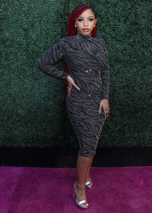 Variety 2021 Music Hitmakers Brunch Singer Chloe Bailey wearing Sol by Irena Soprano arrives at the Variety 2021 Music Hitmakers Brunch presented by Peacock and Girls5eva and sponsored by IHG Hotels and Resorts held at the City Market Social House on December 4, 2021 in Los Angeles, California, United States. Los Angeles California United States  Copyright: xImagexPressxAgencyx originalFilename:collin-variety2211205_npZkC.jpg