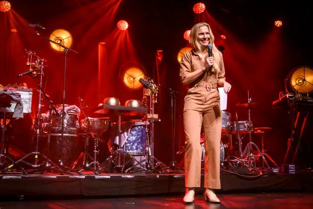 DMA Jazz 2021 Leader of JazzDanmark, Eva Frost welcomes at Danish Music Awards Jazz 2021 at Bremen Theater in Copenhagen 6 December 2021, Copenhagen  Copyright: TorbenxChristensen TorbenxChristensenx COP200 spdk20211207-021245-L