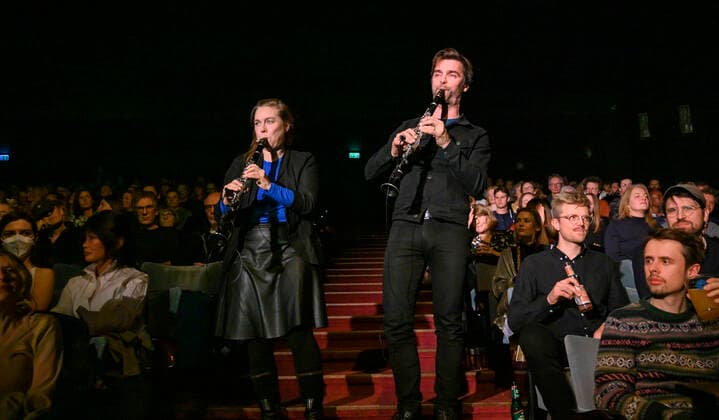 DMA Jazz 2021 Jacob Anderskov Spirit of the Hive on stage and in the audience at the Danish Music Awards Jazz 2021 at Bremen Theater in Copenhagen 6 December 2021, Copenhagen  Copyright: TorbenxChristensen TorbenxChristensenx COP200 spdk20211207-021521-L