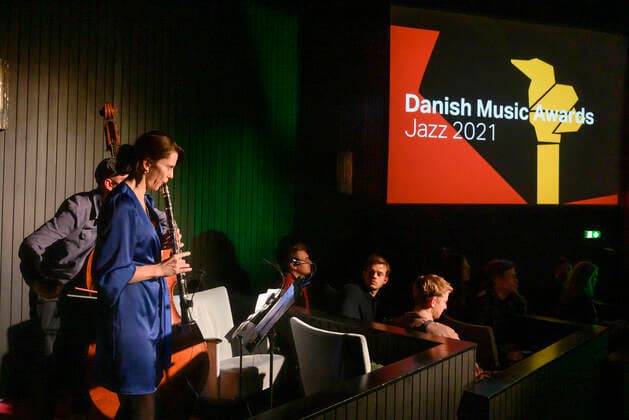 DMA Jazz 2021 Jacob Anderskov Spirit of the Hive on stage and in the audience at the Danish Music Awards Jazz 2021 at Bremen Theater in Copenhagen 6 December 2021, Copenhagen  Copyright: TorbenxChristensen TorbenxChristensenx COP200 spdk20211207-021526-L