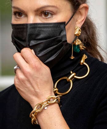 07-12-2021 France Princess Victoria visiting the Biermans Lapotre Foundation and the Swedish Student House on het 3rd and last day to Paris. Â  Copyright: xPPEx