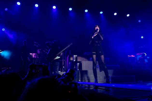 Aitana Konzert in Madrid Spain s singer Aitana performs on stage during her concert at the Wizink Center in Madrid, Spain, 7 December 2021. AITANA IN CONCERT !ACHTUNG: NUR REDAKTIONELLE NUTZUNG!  Copyright: xLucaxPiergiovannix GRAF609 20211207-5e68d586094ccfab449683a9b6a3c06c30fbd433