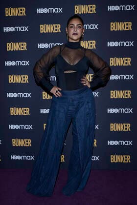 ˜Bunker™ TV Series Premiere MEXICO CITY, MEXICO - DECEMBER 7, 2021: Actress Liz Gallardo poses for photos during the Violet carpet of Bunker original series by HBO Max at Antiguo Hotel Reforma on December 7, 2021 in Mexico City, Mexico. (Photo by Carlos Tischler Eyepix Group) Copyright: xCarlosxTischlerx xEyepixxGroupx EYEPIXGROUP_CT_07122021_20704