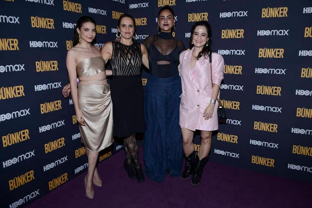 ˜Bunker™ TV Series Premiere MEXICO CITY, MEXICO - DECEMBER 7, 2021: Actresses Gisselle Kuri, Claudette MaillÃ , Liz Gallardo, Damayanti Quintanar pose for photos during the Violet carpet of Bunker original series by HBO Max at Antiguo Hotel Reforma on December 7, 2021 in Mexico City, Mexico. (Photo by Carlos Tischler Eyepix Group) Copyright: xCarlosxTischlerx xEyepixxGroupx EYEPIXGROUP_CT_07122021_20745
