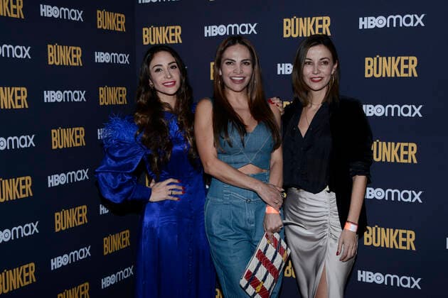 ˜Bunker™ TV Series Premiere MEXICO CITY, MEXICO - DECEMBER 7, 2021: Actresses Thanya Lopez, Fabiola Campomanes and Rocio Verdejo poses for photos during the Violet carpet of Bunker original series by HBO Max at Antiguo Hotel Reforma on December 7, 2021 in Mexico City, Mexico. (Photo by Carlos Tischler Eyepix Group) Copyright: xCarlosxTischlerx xEyepixxGroupx EYEPIXGROUP_CT_07122021_20765
