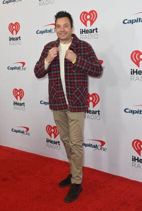 NEW YORK, NY- DECEMBER 10: Jimmy Fallon at Z100 s Jingle Ball 2021 at Madison Square Garden in New York City on December 10, 2021. Copyright: xJohnxPalmer MediaPunchx