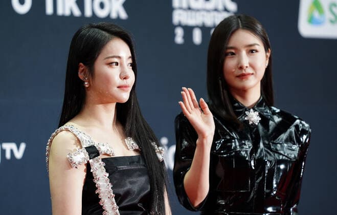 2021 Mnet Asian Music Awards MAMA PAJU, SOUTH KOREA, DEC 11: South Korean girl group Brave Girls during 2021 Mnet Asian Music Awards MAMA at the CJ ENM STUDIO CENTER in Paju, South Korea, on December 11, 2021. Paju the CJ ENM STUDIO CENTER South Korea 7075_250039 Copyright: xSeokyongxLee PentaxPressx