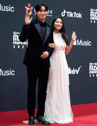 Entertainment Bilder des Tages 2021 Mnet Asian Music Awards MAMA PAJU, SOUTH KOREA, DEC 11: South Korean actors Kim Young-dae, Kim Hye-yoon during 2021 Mnet Asian Music Awards MAMA at the CJ ENM STUDIO CENTER in Paju, South Korea, on December 11, 2021. Paju the CJ ENM STUDIO CENTER South Korea 7075_250063 Copyright: xSeokyongxLee PentaxPressx