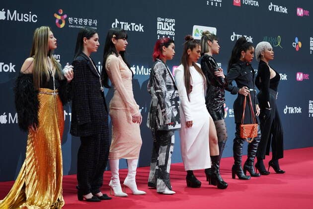 2021 Mnet Asian Music Awards MAMA PAJU, SOUTH KOREA, DEC 11: Street Woman Fighter during 2021 Mnet Asian Music Awards MAMA at the CJ ENM STUDIO CENTER in Paju, South Korea, on December 11, 2021. Paju the CJ ENM STUDIO CENTER South Korea 7075_250076 Copyright: xSeokyongxLee PentaxPressx