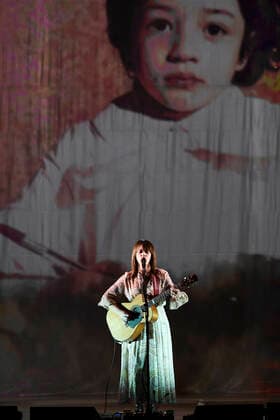 11.12.2021 Carmen Consoli -I wanted to be a rock star- GRAN TEATRO GEOX - PADUA In the photo Carmen Consoli  Copyright: xMBTargetx xIPAx xMBTargetx