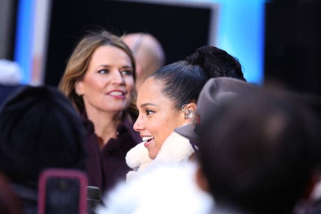 December 14, 2021, New York, NY, USA: ALICIA KEYS performs at the Citi Concert Series on the Today Show,.Rockefeller Center, NYC.December 14, 2021. New York USA - ZUMAms4_ 20211214_zaf_ms4_027 Copyright: xSoniaxMoskowitzxGordonx