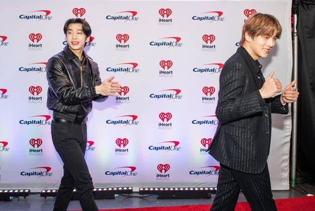 December 14, 2021, Washington DC, District of Columbia, USA: WASHINGTON, DC - DECEMBER 14: Monsta X attends HOT 99.5 s Jingle Ball 2019 on December 14, 2021 in Washington, DC. Washington DC USA - ZUMAs181 20211214_zea_s181_010 Copyright: xImagespacex