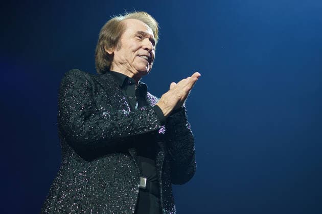 December 16, 2021, Madrid, Spain: Spanish singer, Miguel Rafael Martos Sanchez, better known as Raphael?, performs on stage at Wizink Centre. Madrid Spain - ZUMAs197 20211216_zaa_s197_163 Copyright: xAtilanoxGarciax